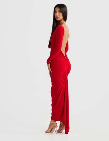 MELANI Camila Dress - Red