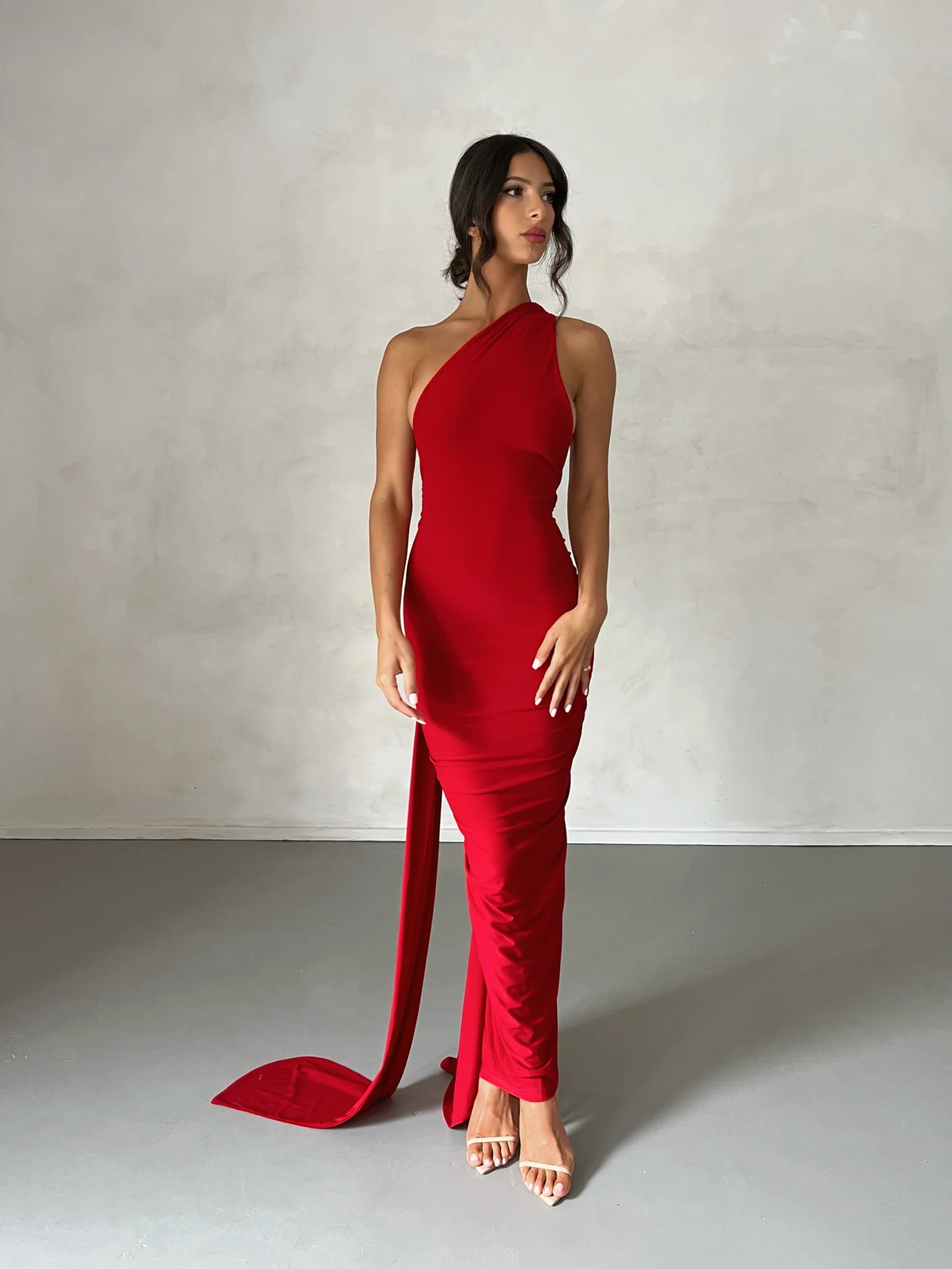 MELANI Arianna Dress – Magenta – Goddess Kleopatra