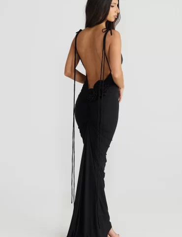 MELANI Valencia Gown - Black