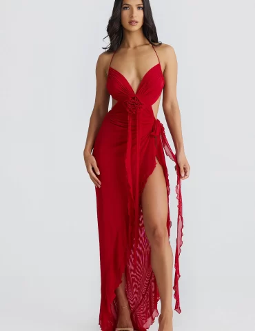 MELANI Giana Dress - Red