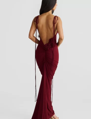 MELANI Valencia Gown - Shiraz