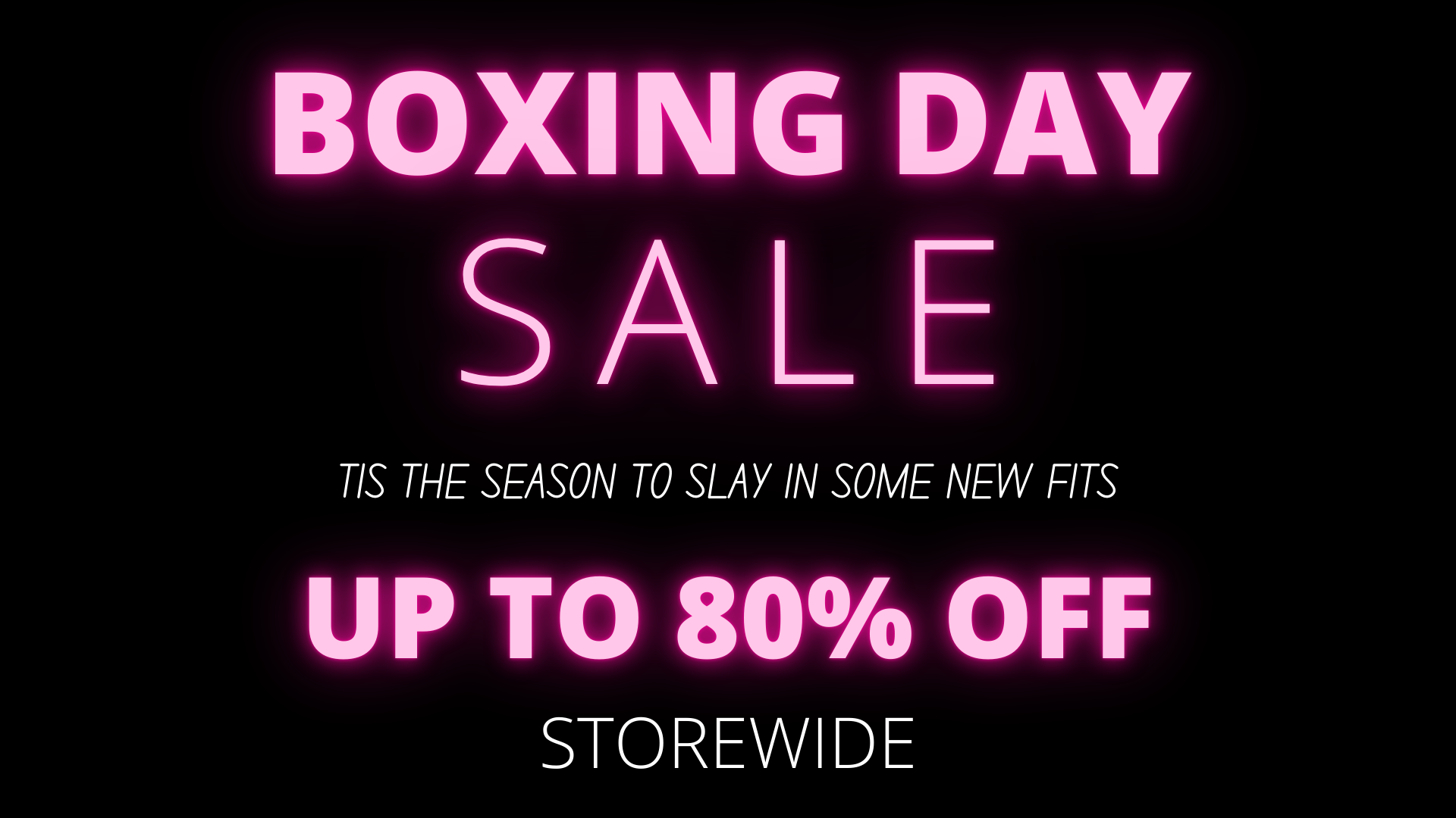 BOXING DAY 24 PRODUCT BANNER