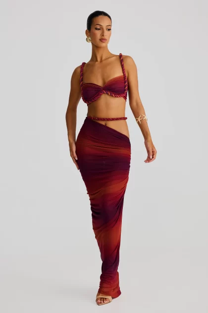 MELANI Zenaya Skirt - Sunset Ombre