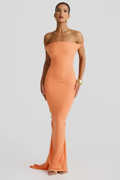 MELANI Maia Multi Way Gown - Papaya - Image 2