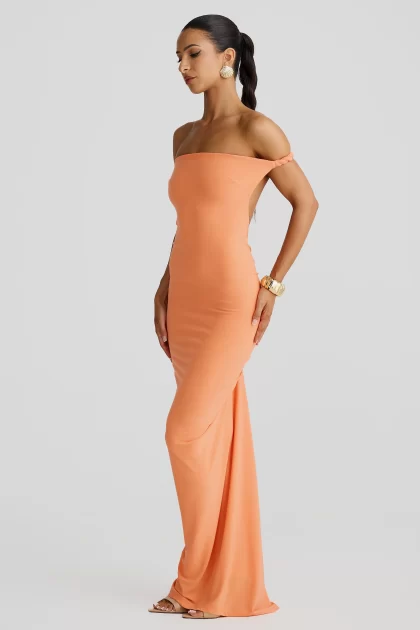 MELANI Maia Multi Way Gown - Papaya - Image 3