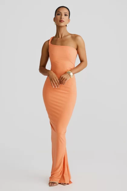 MELANI Maia Multi Way Gown - Papaya - Image 7