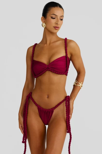 MELANI Amiya Swim Top - Berry - Image 3