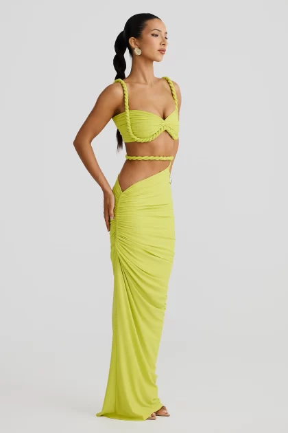 MELANI Ahria Crop - Chartreuse - Image 4